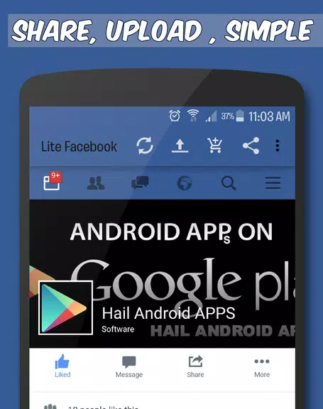 Faster Social Lite Screenshot 2