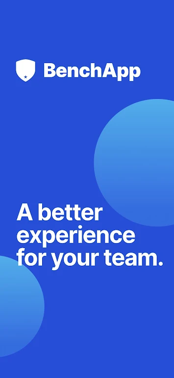 BenchApp - Sports Team Manager スクリーンショット 1