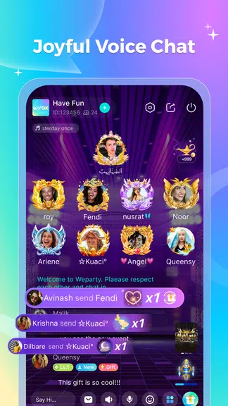 Wyak-Voice Chat&Meet Friends Screenshot 1