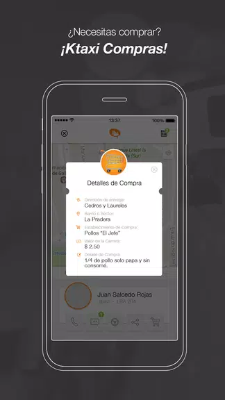 Ktaxi, una app de Clipp Скриншот 4