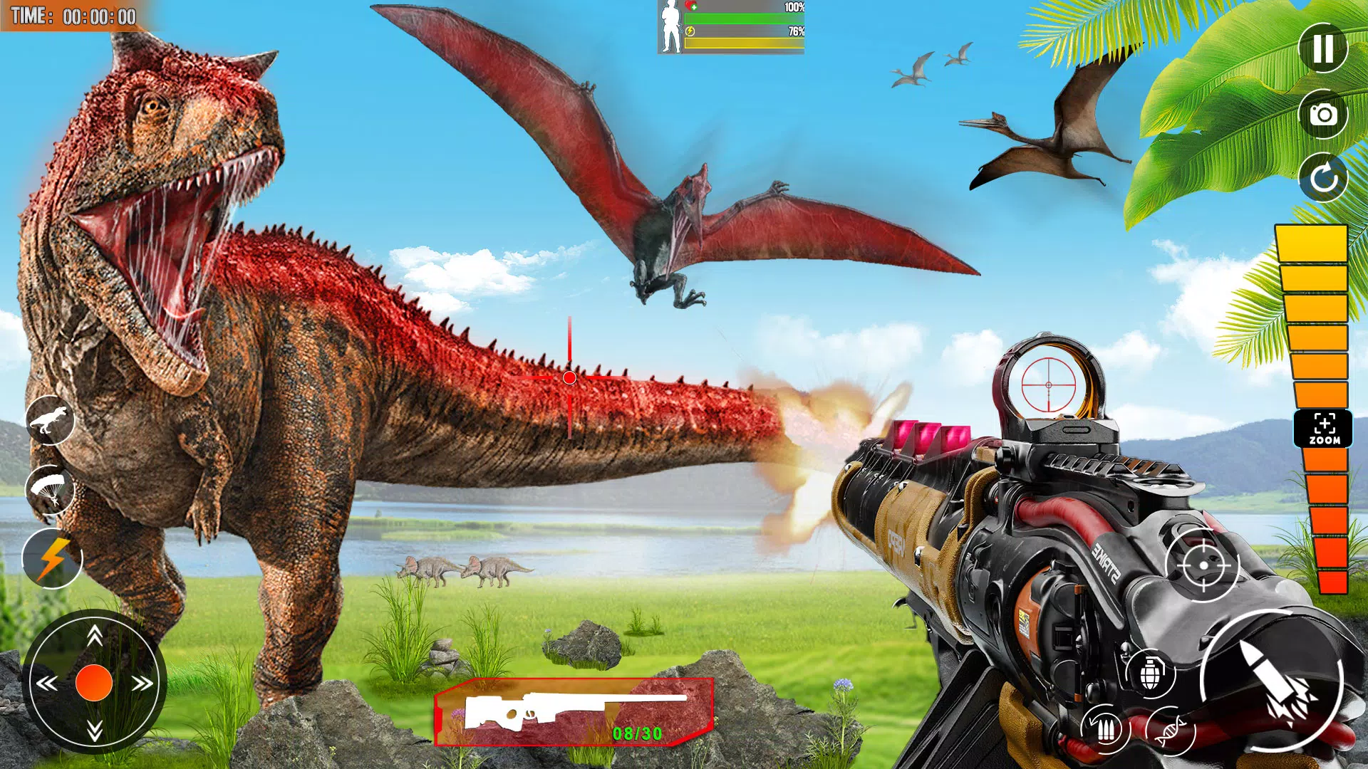 Wild Dinosaur Hunting Games Captura de tela 2
