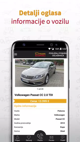 PolovniAutomobili Captura de tela 3
