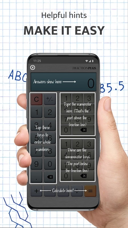 Schermata Fraction Calculator Plus 3