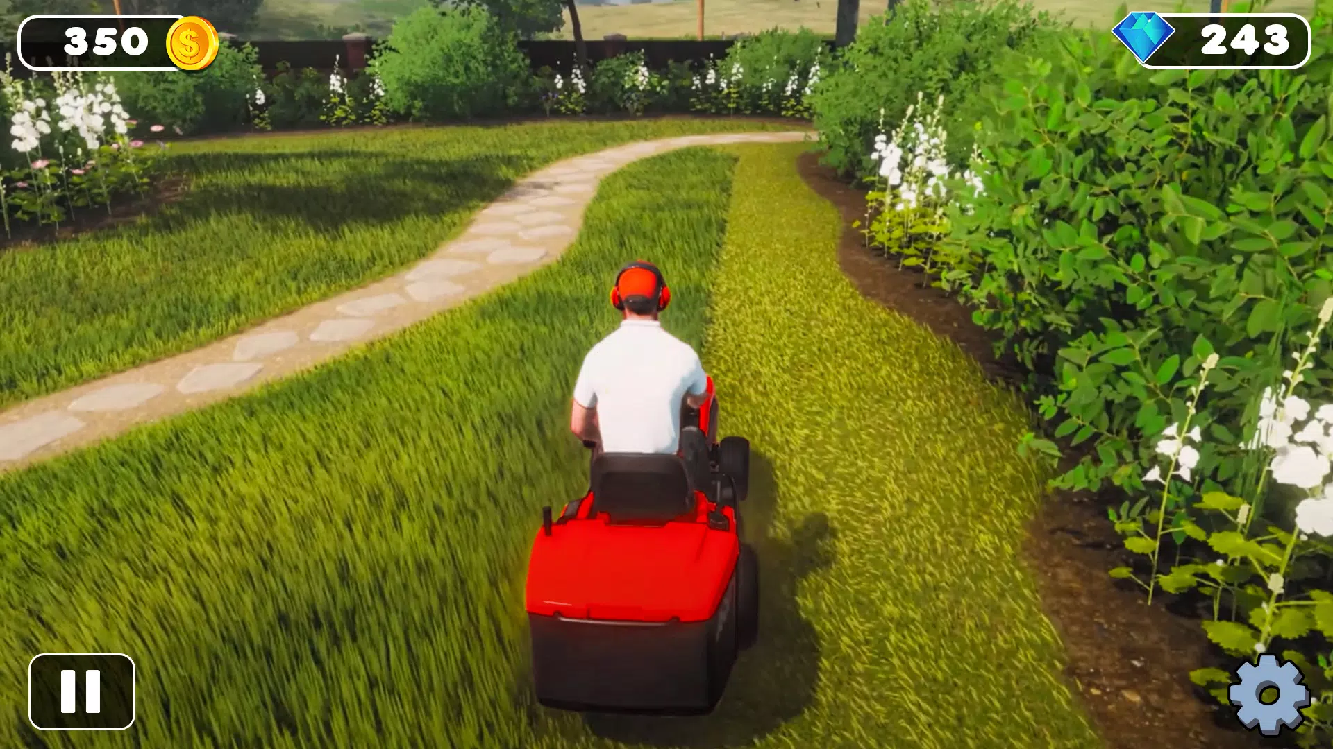 Grass Cutting Offline Schermafbeelding 3