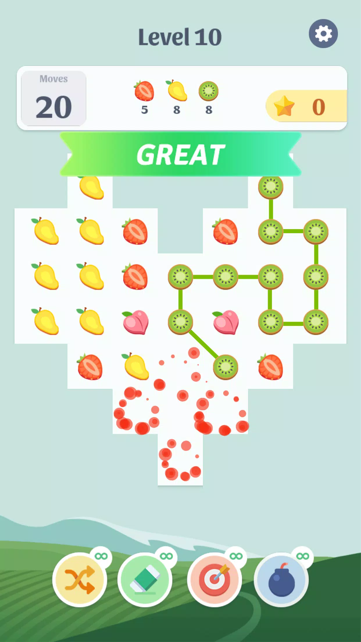 Fruit Game: Connect & Blast Tangkapan skrin 3
