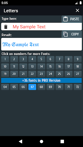 Cool text and symbols Tangkapan skrin 1