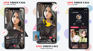 Sexy Video Call: Sexy Live Ảnh chụp màn hình 1