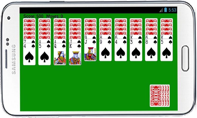 Solitario Spider Gratis Скриншот 2