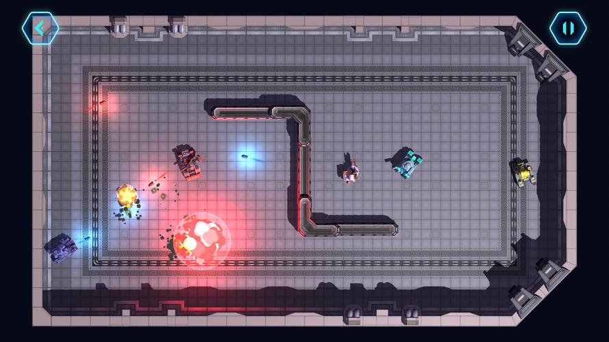 TANKS: Sci-Fi Battle ဖန်သားပြင်ဓာတ်ပုံ 1