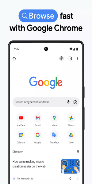 Chrome ภาพหน้าจอ 2