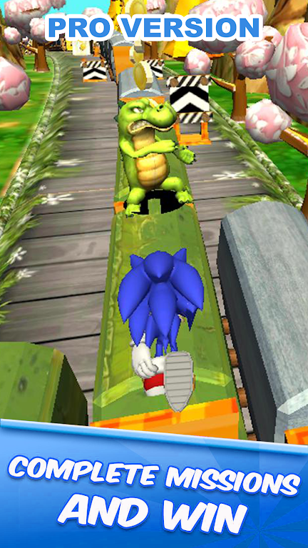 Pro Blue Hedgehog - Ultimate A ภาพหน้าจอ 2