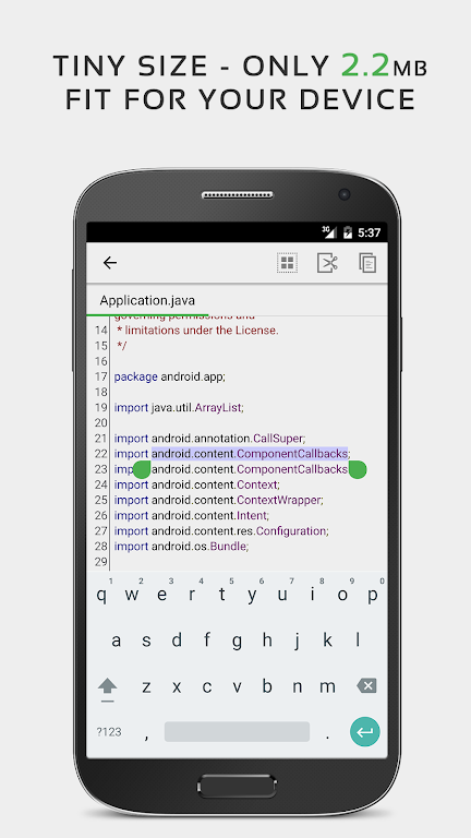 Éditeur de texte QuickEdit Capture d'écran 3