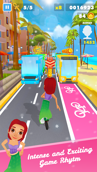 Subway Icy Princess Rush Mod スクリーンショット 3