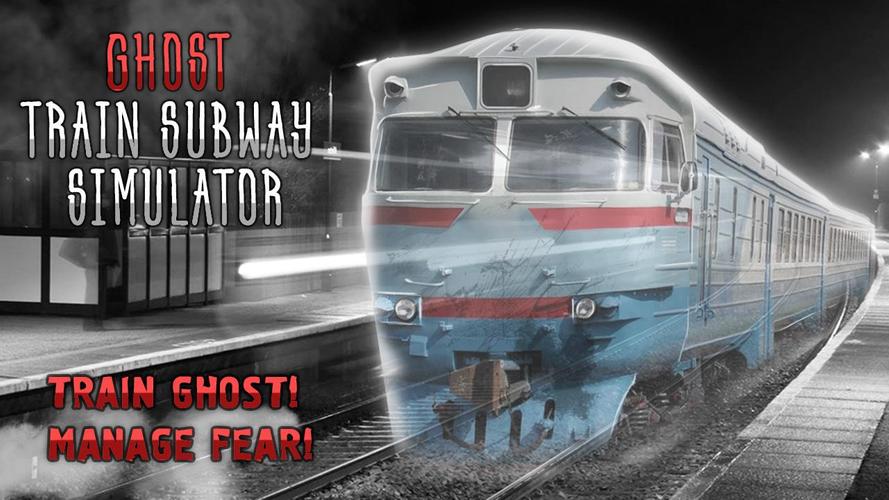 Ghost Train Subway Simulator Tangkapan skrin 3