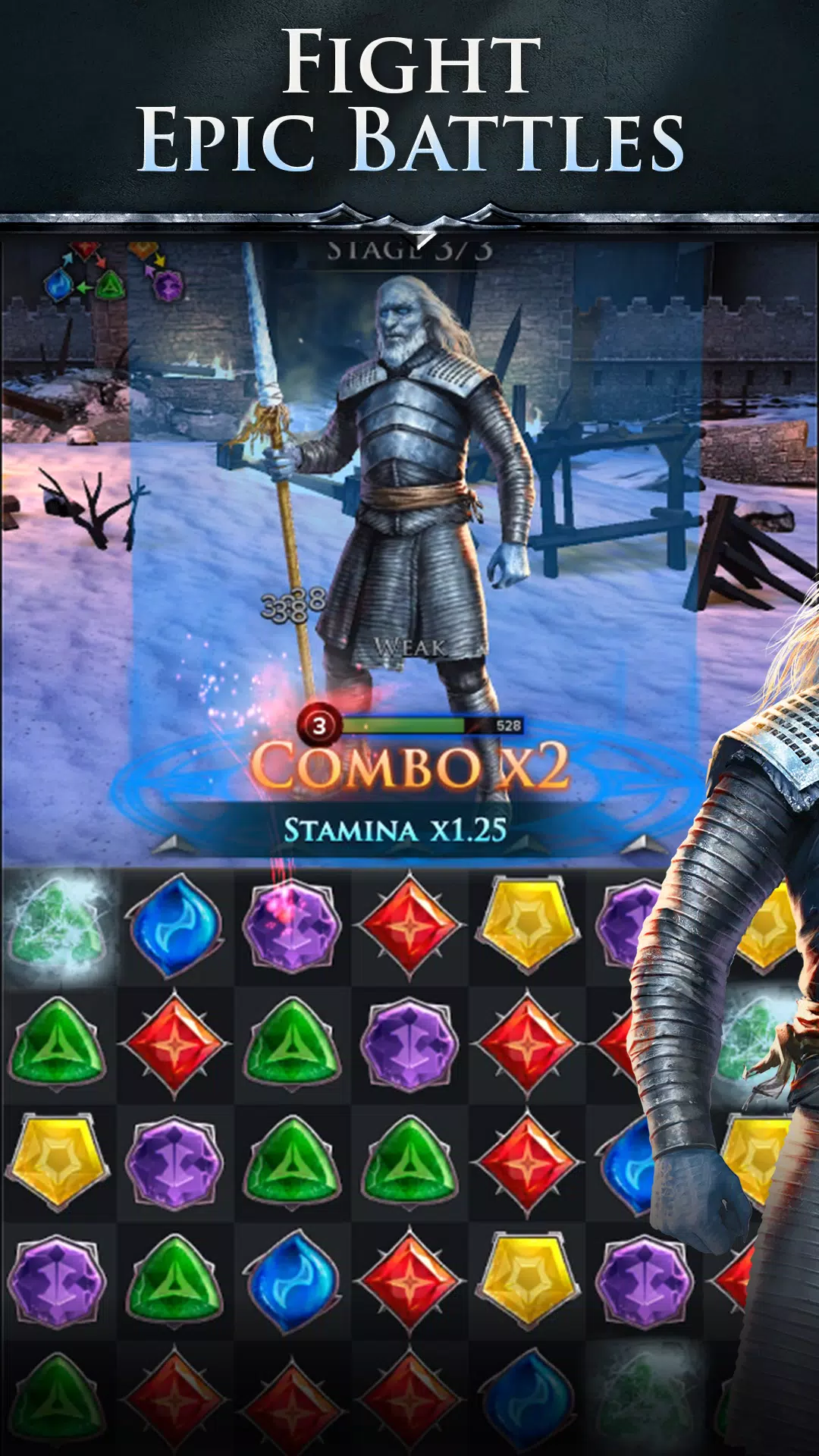 Game of Thrones: Legends RPG ภาพหน้าจอ 4
