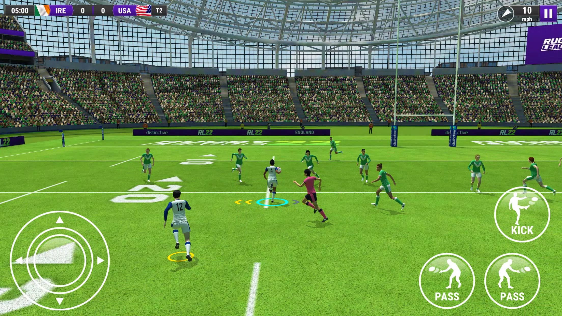 Rugby League 22 Captura de tela 2