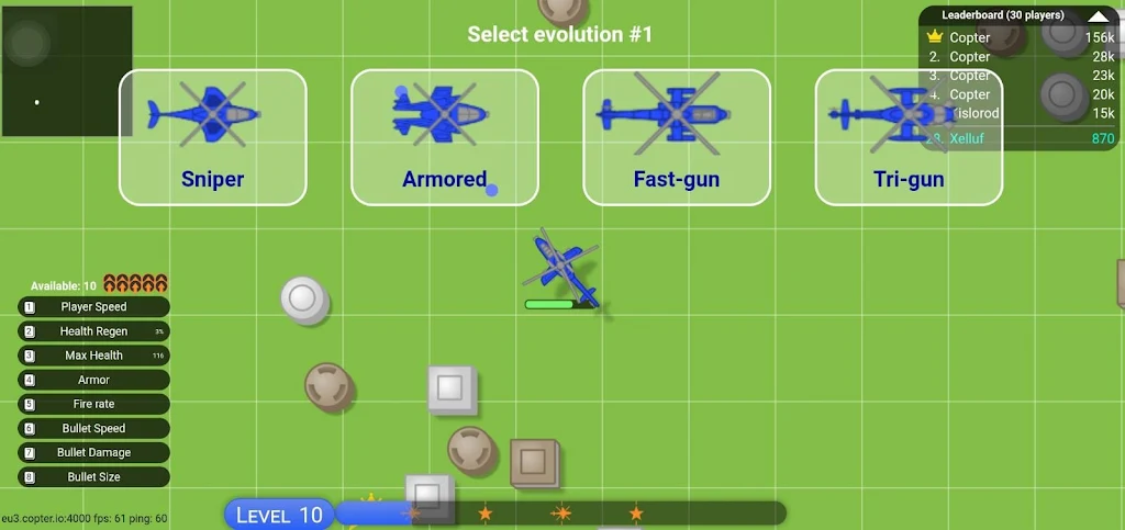 copter.io -Destroy the enemies スクリーンショット 1