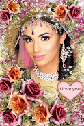 Lovely Flower Photo Frame Zrzut ekranu 2