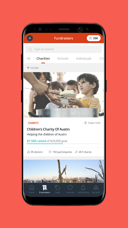 Charity4Points Captura de tela 1