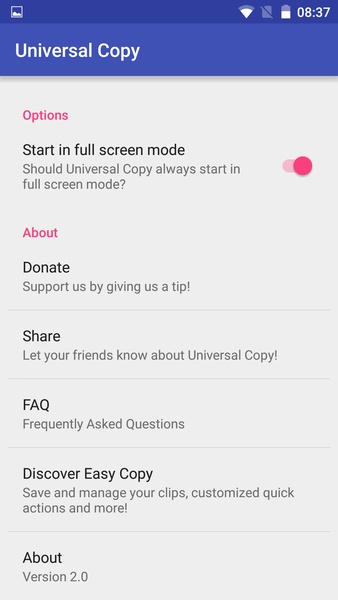 Universal Copy スクリーンショット 2