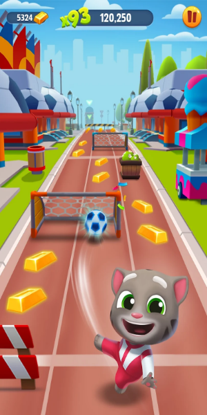 Talking Tom Gold Run Captura de pantalla 1