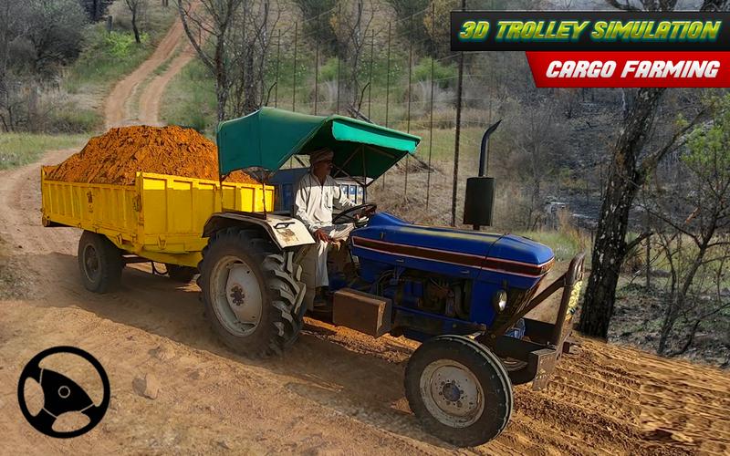 Tractor Trolley Farming Drive ဖန်သားပြင်ဓာတ်ပုံ 4