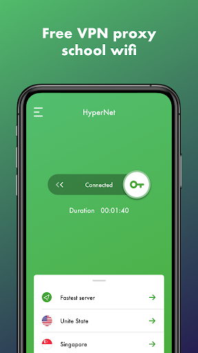 HyperNet Free VPN - Unlimited スクリーンショット 3