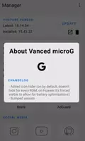Vanced microG スクリーンショット 4