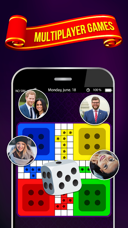 Classic Ludo Game Tangkapan skrin 2