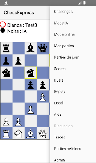 ChessExpress Echecs en ligne應用截圖第3張