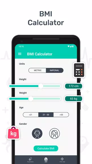 Schermata Health tracker & Pill Reminder 1