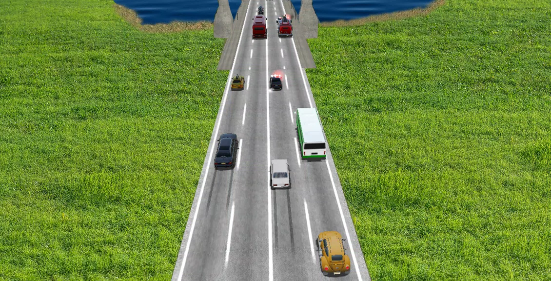 Schermata Traffic Rider : Car Race Game 4
