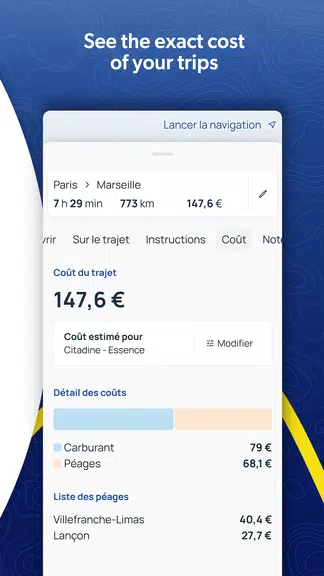 ViaMichelin GPS, Mapas,Tráfego Captura de tela 3