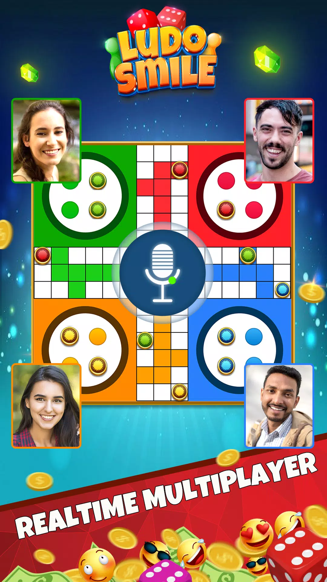 Ludo Online: Dice & Board Game Tangkapan skrin 2