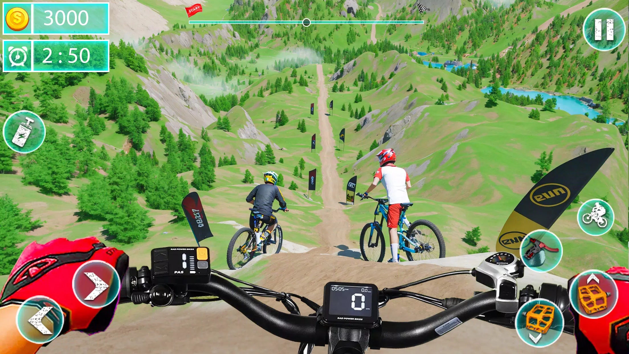 MTB Downhill: BMX Racer Captura de tela 3