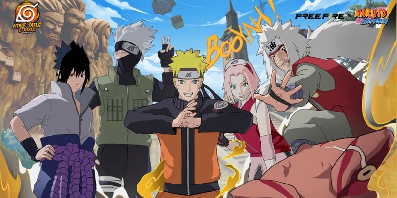 Anime Titans Unite: Free Fire รวมทีมกับ Naruto Shippuden