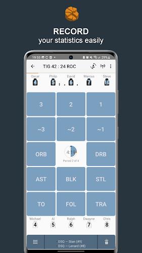 Statastic Basketball Tracker Ekran Görüntüsü 1