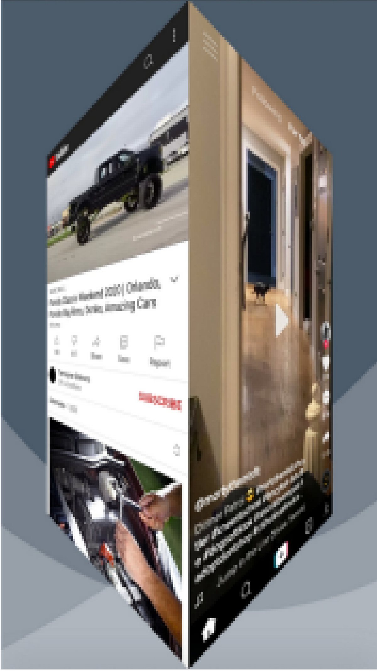 Social Networks 3D Media Cube Schermafbeelding 2