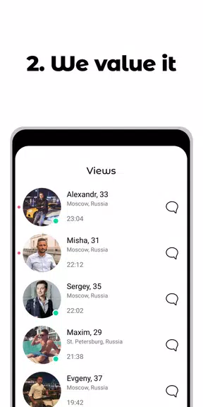 Denim - premium dating app スクリーンショット 3