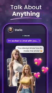 AI Girlfriend: NSFW Companion Tangkapan skrin 1