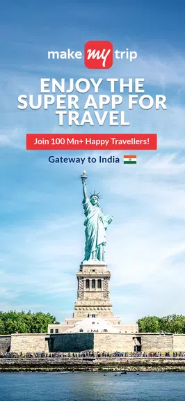 MakeMyTrip Hotels, Flight, Bus应用截图第1张
