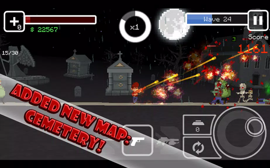 Undead Pixels: Zombie Invasion Tangkapan skrin 1