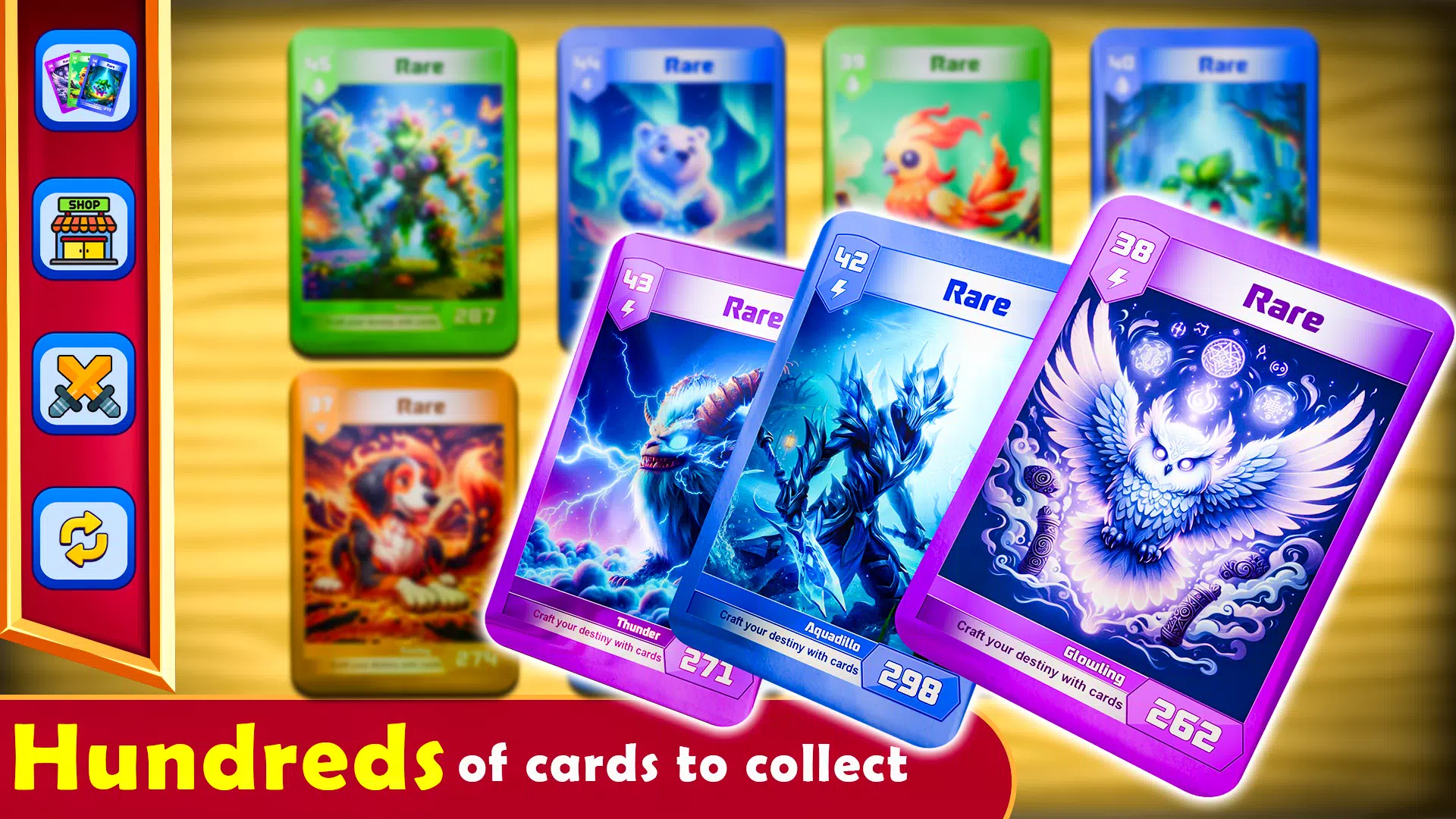 Schermata Monsters Card Collector Game 3