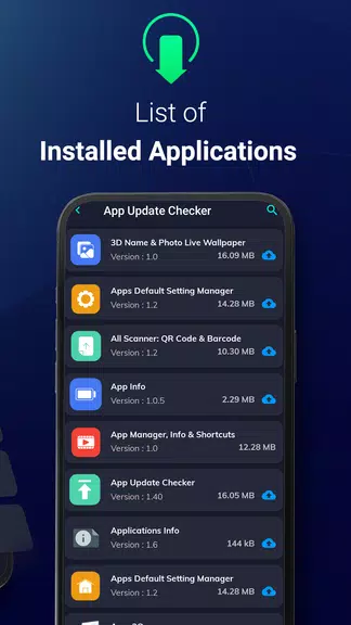 App Info Checker Schermafbeelding 2