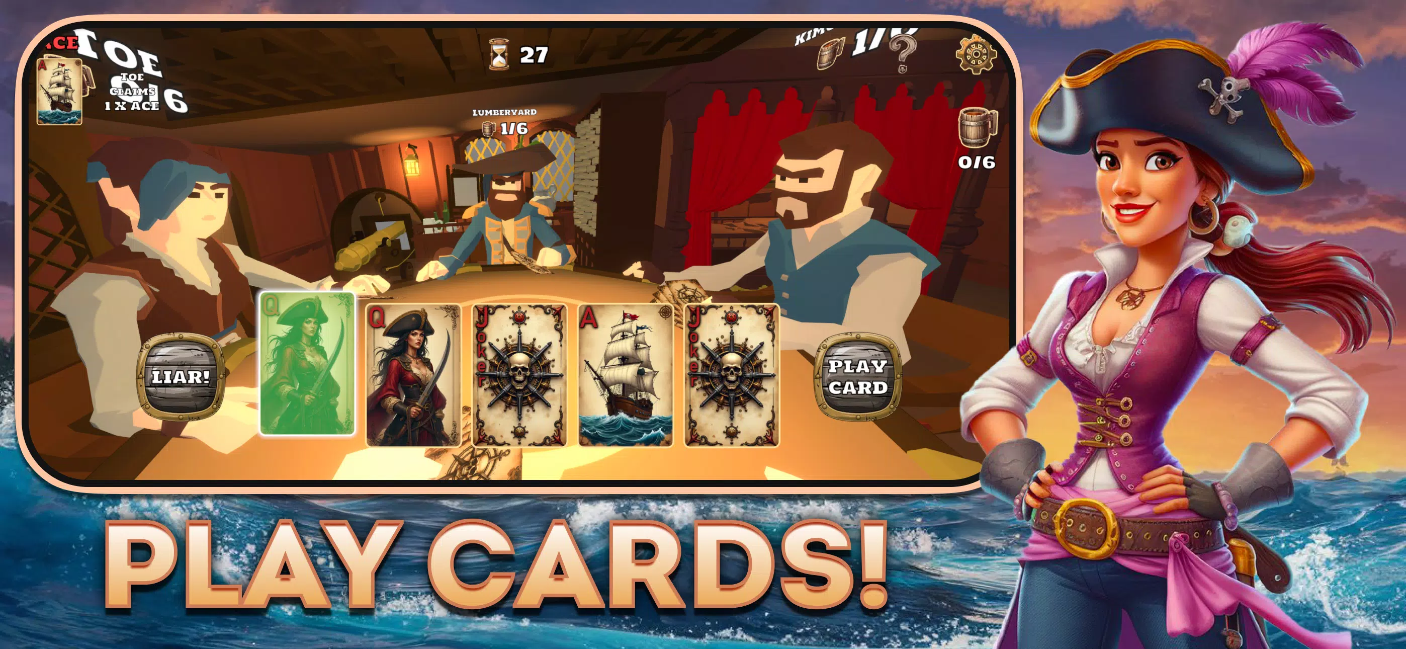 Liar’s Tavern - Liars Deck 스크린샷 1