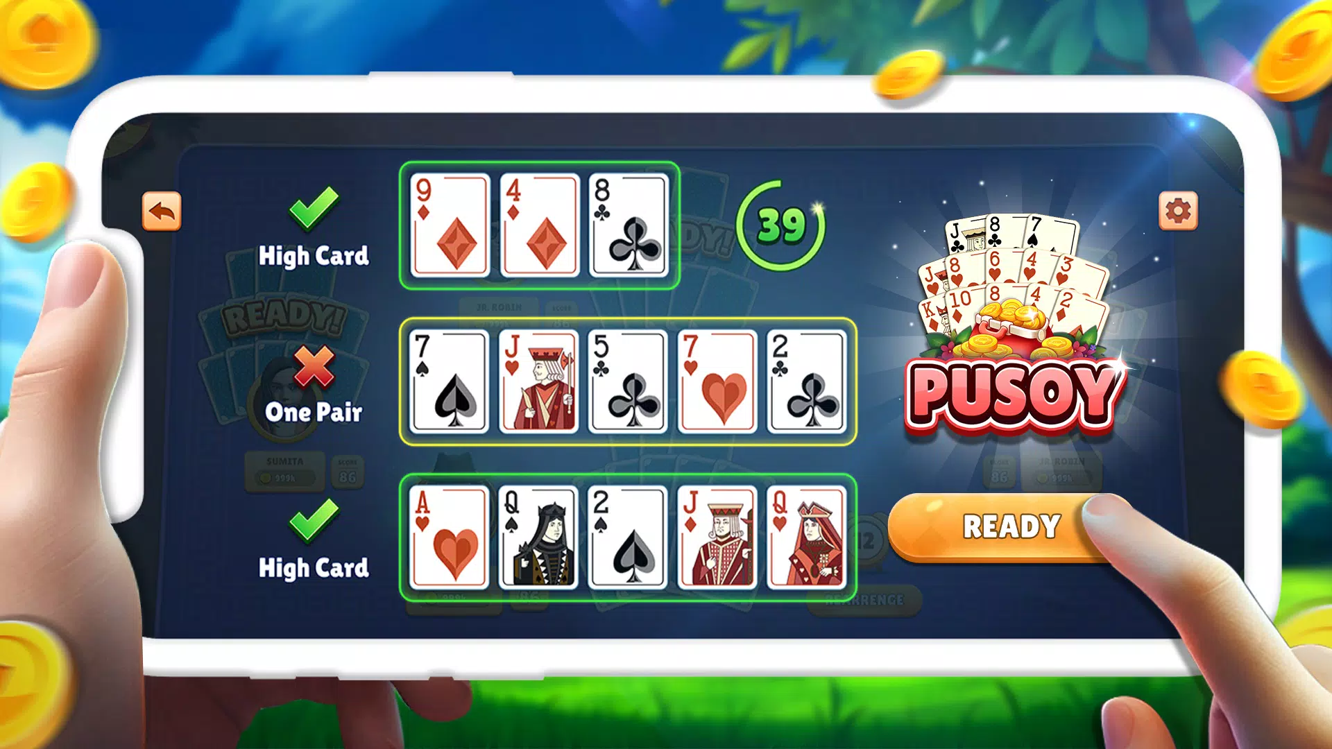 Pusoy Club Offline Ảnh chụp màn hình 2