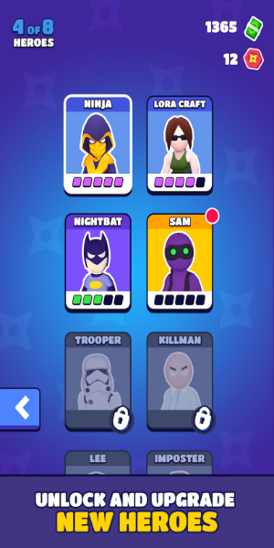 Stealth Master: Assassin Ninja Mod ဖန်သားပြင်ဓာတ်ပုံ 3