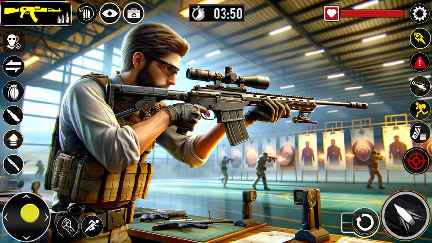 Real Target Gun Shooter Games Captura de pantalla 2