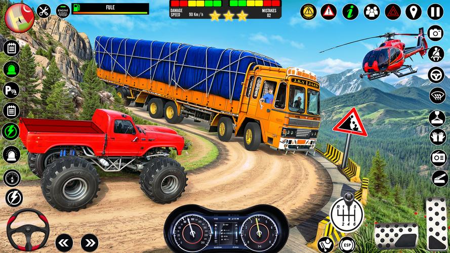 Truck Parking Simulator Games Captura de tela 1
