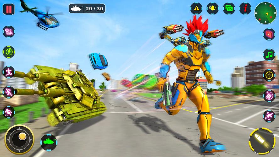 Robot Hero Game - Robot Game Capture d'écran 1